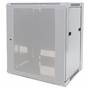 Cabinet metalic Intellinet 711784 9U Wall mount, 570 x 500, Glass door, Gri