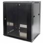Cabinet metalic Intellinet 711869 12U Wall mount, 635 x 570, glass door, Negru