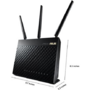 Router Wireless Asus Gigabit RT-AC68U Dual-Band