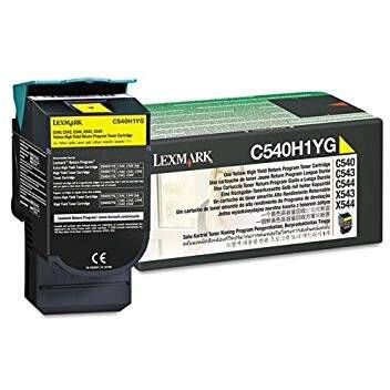 Toner imprimanta Lexmark C540H1YG Yellow
