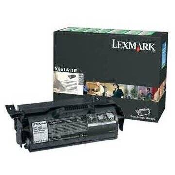Toner imprimanta Lexmark T654X11E Black Return