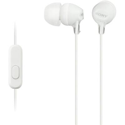 Casti In-Ear Sony MDR-EX15APW white
