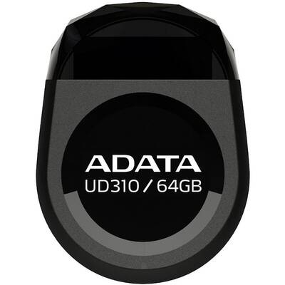 Memorie USB ADATA DashDrive Durable Jewel UD310 64GB USB 2.0 negru
