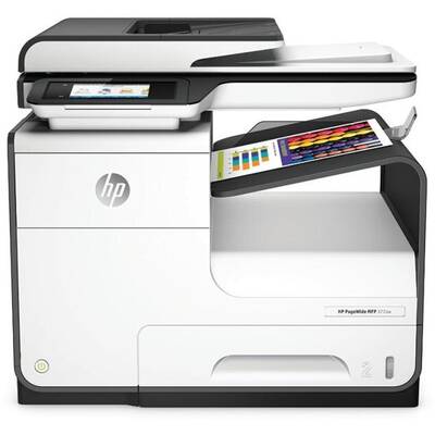Imprimanta multifunctionala HP PageWide 377dw Inkjet, Color, Format A4, Duplex, Retea, Wi-Fi, Fax