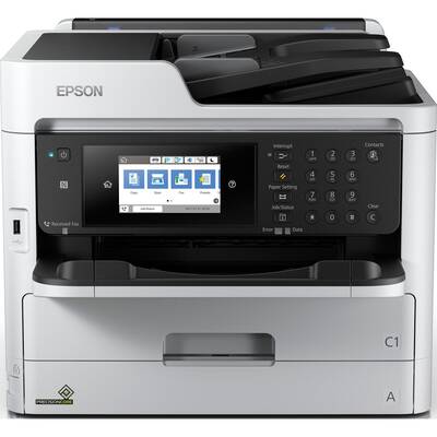 Imprimanta multifunctionala Epson WorkForce Pro WF-C5710DWF, Inkjet, Color, Format A4, Fax, Retea, Wi-Fi, Duplex