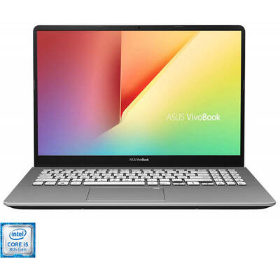 Ultrabook Asus 15.6'' VivoBook S15 S530UF, FHD, Procesor Intel Core i5-8250U (6M Cache, up to 3.40 GHz), 8GB DDR4, 256GB SSD, GeForce MX130 2GB, FreeDos, Gun Metal