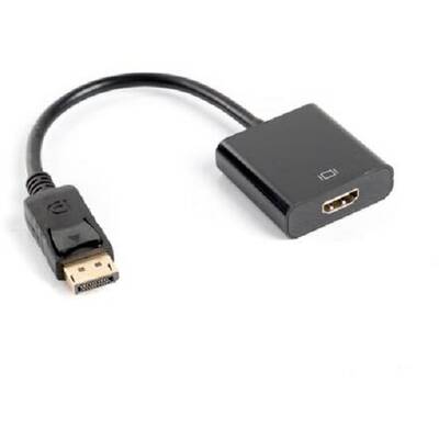 Adaptor Lanberg adapter Displayport(M)->HDMI(F) 10cm