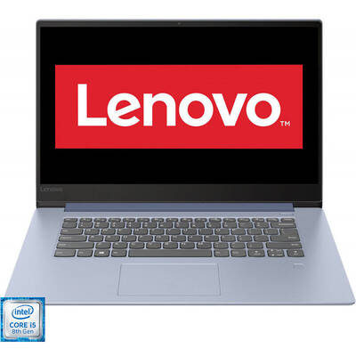 Ultrabook Lenovo 15.6'' IdeaPad 530S IKB, FHD IPS, Procesor Intel Core i5-8250U (6M Cache, up to 3.40 GHz), 8GB DDR4, 256GB SSD, GMA UHD 620, FingerPrint Reader, FreeDos, Liquid Blue