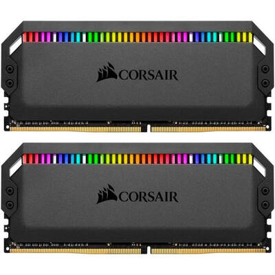 Memorie RAM Corsair Dominator Platinum RGB 16GB DDR4 3200MHz CL16 Dual Channel Kit