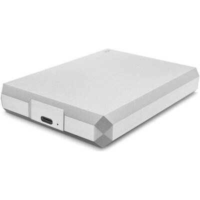 Hard Disk Extern Lacie Mobile Drive  2.5 inch 5TB USB C Moon Silver