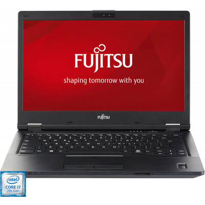 Laptop Fujitsu 14'' LIFEBOOK E448, FHD, Procesor Intel Core i7-7500U (4M Cache, up to 3.50 GHz), 8GB DDR4, 512GB SSD, GMA HD 620, Win 10 Pro
