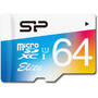 Card de Memorie SILICON-POWER Elite MicroSDXC UHS-1 64GB Class10 + Adaptor SD