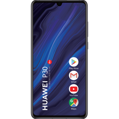 Smartphone Huawei P30, Octa Core, 128GB, 6GB RAM, Dual SIM, 4G, 4-Camere, Black