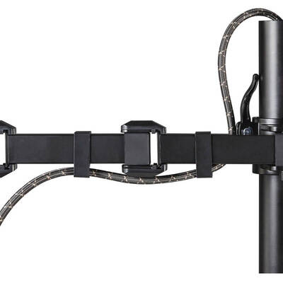 Suport TV / Monitor HAMA 2x Monitor Arm Full Motion, 26 inch, negru