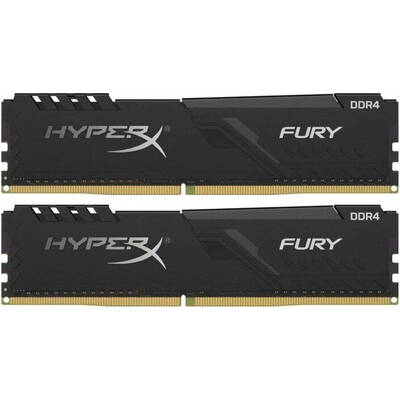 Memorie RAM HyperX Fury Black 16GB DDR4 3200MHz CL16 Dual Channel Kit