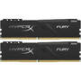 Memorie RAM HyperX Fury Black 32GB DDR4 3000MHz CL15 Dual Channel Kit