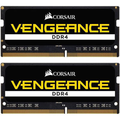 Memorie Laptop Corsair Vengeance, 32GB, DDR4, 3000MHz, CL18, 1.2v, Dual Channel Kit