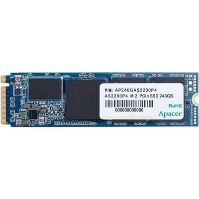 SSD APACER AS2280P4 240GB PCI Express 3.0 x4 M.2 2280