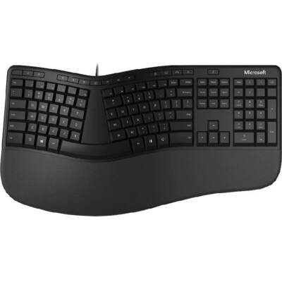 Tastatura Microsoft Ergonomic Business Black