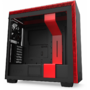 Carcasa PC NZXT H710 Matte Black/Red