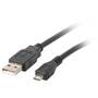 Lanberg cable USB 2.0 micro AM-MBM5P 3m black
