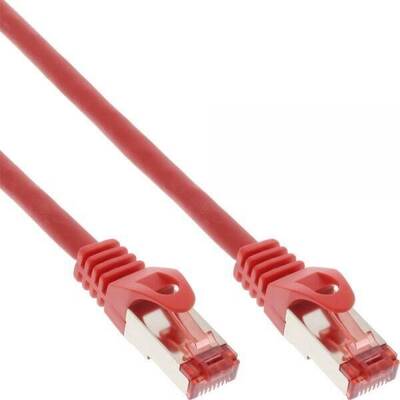Accesoriu Retea Logilink Patchcord Cablu Cat.6 S/FTP PIMF PrimeLine 2,00m, roșu