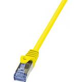 Accesoriu Retea LOGILINK -Patch Cablu Cat.6A 10G S/FTP PIMF PrimeLine 2m galben