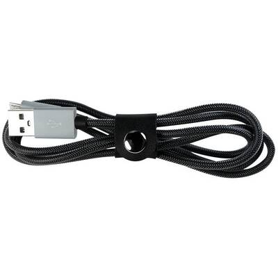 Logilink Sync & charging cable, USB to Micro USB male, grey
