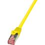 Cablu LOGILINK - Patchcord Cablu Cat.6 S/FTP PIMF PrimeLine 1,50m,  galben