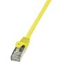 Cablu LOGILINK - Cablu Patchcord CAT5e F/UTP 1,00m galben
