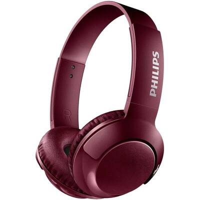 Casti Over-Head Philips SHB3075RD/00 Bass+ Red