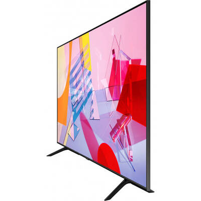 Televizor Samsung LED Smart TV QLED 65Q60TA Seria Q60T 163cm negru 4K UHD HDR