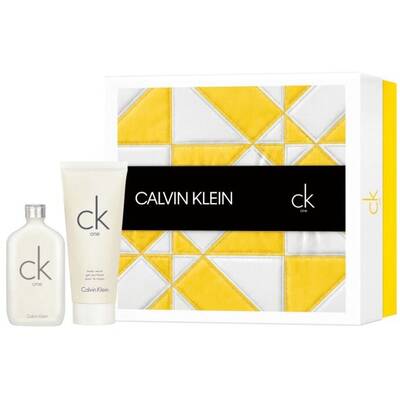 Calvin Klein Set, One, Unisex: Apa de Toaleta, 50 ml + Gel de dus, 100 ml