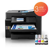 Imprimanta multifunctionala Epson EcoTank L15160, InkJet CISS, Color, Format A3, Duplex, Fax, Retea, Wi-Fi