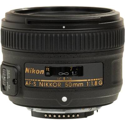 Obiectiv/Accesoriu NIKON 50 mm f/1.8 AF-S Nikkor
