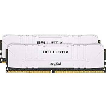 Memorie RAM Crucial Ballistix White 16GB [2x8GB 3000MHz DDR4 CL15 UDIMM]