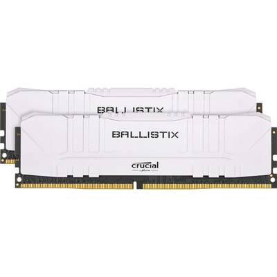 Memorie RAM Crucial Ballistix White 16GB [2x8GB 3200MHz DDR4 CL16 UDIMM]