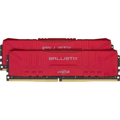 Memorie RAM Crucial Ballistix Red 16GB [2x8GB 3000MHz DDR4 CL15 UDIMM]