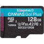 Card de Memorie Kingston Micro SDXC Canvas GO Plus, 128GB, Clasa 10, UHS-I