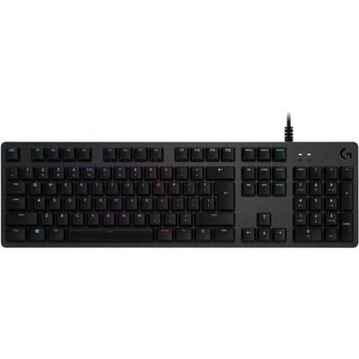 Tastatura LOGITECH Gaming G512 Carbon RGB GX Red Switch Mecanica