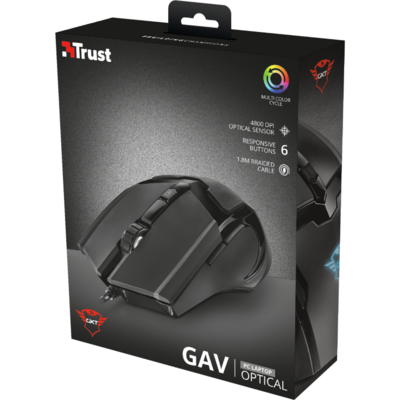 Mouse TRUST Gaming GXT 101 Gav
