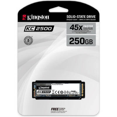 SSD Kingston KC2500 250GB PCI Express 3.0 x4 M.2 2280