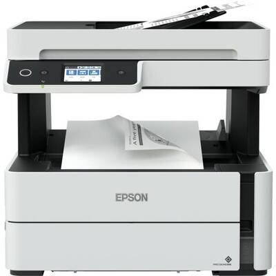 Imprimanta multifunctionala Epson EcoTank M3170, InkJet CISS, Monocrom, Format A4, Reta, Wi-Fi