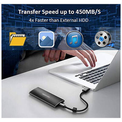 SSD Hikvision T200N 512GB USB 3.1 tip C