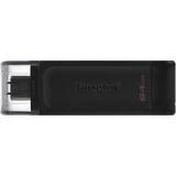 DataTraveler 70 64GB USB 3.2 Type-C Black