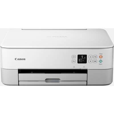 Imprimanta multifunctionala Canon PIXMA TS5351 White, InkJet, Color, Format A4, Duplex, Wi-Fi