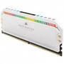 Memorie RAM Corsair Dominator Platinum RGB White 128GB DDR4 3200MHz CL16 Quad Channel Kit