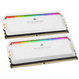 Memorie RAM Corsair Dominator Platinum RGB White 16GB DDR4 4000MHz CL19 Dual Channel Kit
