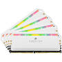 Memorie RAM Corsair Dominator Platinum RGB White 64GB DDR4 3200MHz CL16 Quad Channel Kit