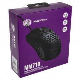 Mouse Cooler Master gaming MasterMM710 Matte Black